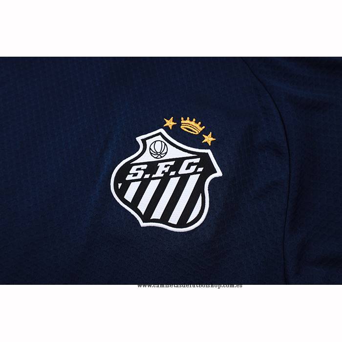 Chandal del Santos 25-26 Manga Corta Azul - Pantalon Corto